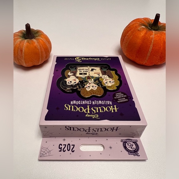 Disney Hocus Pocus Halloween Countdown Jumbo Trading Pin Limited Edition New2025 - Picture 7 of 11